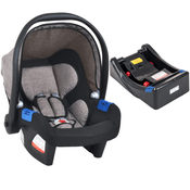 Bebe Conforto com Base Carro Burigotto Touring X Capuccino