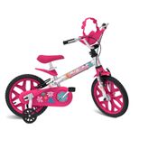 Bicicleta - Aro 16 - Sweet Flower Pro - Branco - Bandeirante