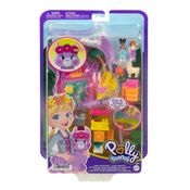 Conjunto De Brinquedo - Estojo Acampamento Lhama - Polly Pocket - Mattel