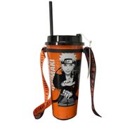 Copo Canudo Com Fita Naruto 1000Ml