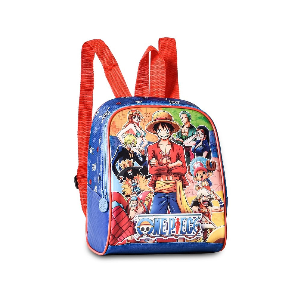 Desenho Animado Anime One Piece Luffy Mochila Escolar Masculina