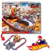 PISTA HOT WHEELS MARIO KART CASTELO CAOS BOWSER MATTEL GNM22