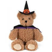Pelúcia Halloween para Crianças Maiores de 1 Ano, VERMONT TEDDY BEAR, Marrom