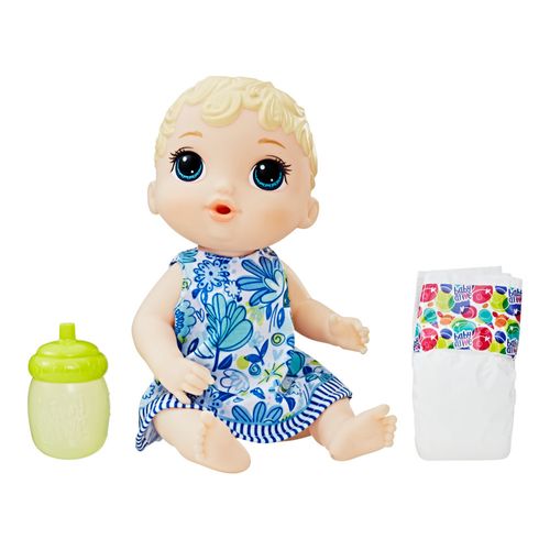 Boneca Baby Alive - Hora do Xixi - Loira - E0385 - Hasbro
