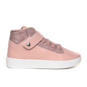 Tênis Infantil Izalu Botinha Gliter Flamingo/Cobre Rosa