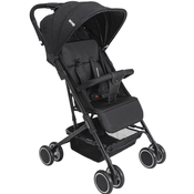 Carrinho de Bebe Berço Passeio Compacto Kiddo Mascote Preto