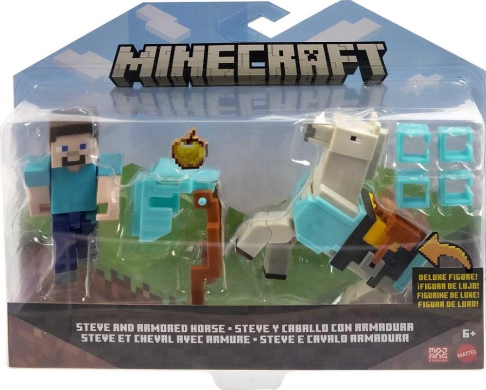 Boneco Minecraft Vanilla 8 Cm Monte o Portal GTP08 Mattel - Ri Happy