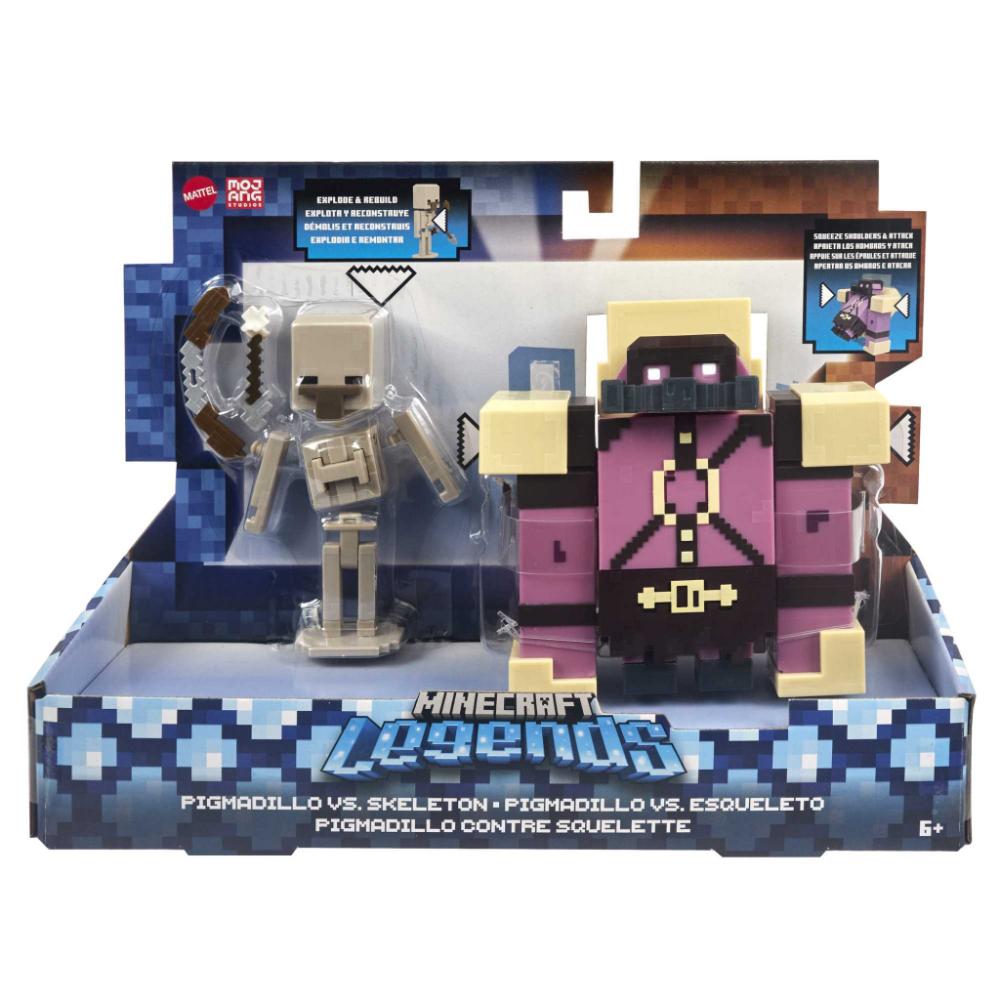 Boneco Minecraft Vanilla 8 Cm Monte o Portal GTP08 Mattel - Ri Happy