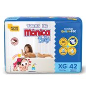 Fralda Turma da Mônica Baby Mega XG com 42un