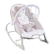 Cadeira de Descanso Bebê Musical Polar Bege 18kgs Maxi Baby