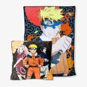 Kit Almofada com Manta Naruto Zonacriativa