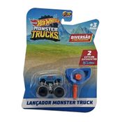 Hot Wheels - Mini Lançador Monster Truck - Fun