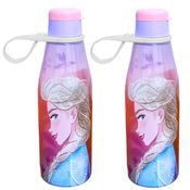 Kit 2 Garrafas de 530ml Frozen Disney Estampada Livre BPA