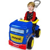 Caminhão Truck Passeio Pedal Infantil Triciclo Maral 3132 Az