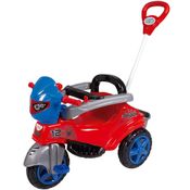 Carrinho Passeio Pedal Empurrador Triciclo Baby City Spider