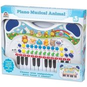 PIANO MUSICAL ANIMAL AZUL - BRASKIT