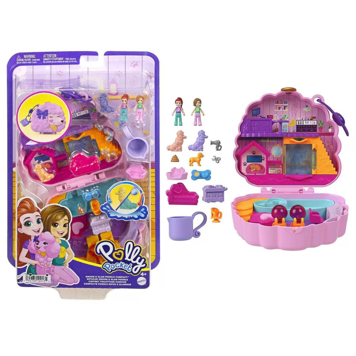 POLLY KIT POLLY + PET COM FANTASIAS - GDM15 - MATTEL –