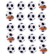 Kit 60 Porta Mix Bola De Futebol Pote Doces Decoração de Festa