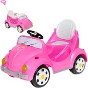 Quadriciclo Infantil com Pedal Fouks Rosa - Calesita 996