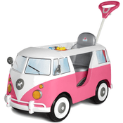 Carrinho de Passeio e Pedal Infantil Kombina Rosa 1030 Calesita