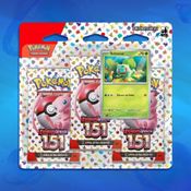 Blister Triplo Pokémon Escarlate e Violeta 151 Bulbasaur