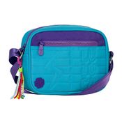 Bolsa Transversal Nylon Oficial Luluca - Semax LU2737 Azul