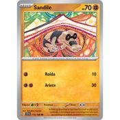 Carta Pokémon - Krookodile 117/198 - Escarlate Violeta SV1 - Copag