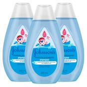 KIT 3 Condicionadores Cheirinho Prolongado Johnson's Baby 200ml