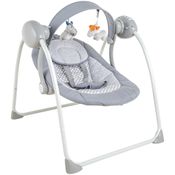 Cadeirinha de Descanso Automático Kiddo Mimo Cinza 0 a 9kg