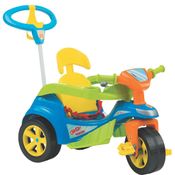 Carrinho de Passeio Pedal Biemme Triciclo Baby Trike Azul