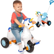 Triciclo Infantil Empurrar Passeio Calesita Velocita Fantasy