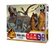 Quebra-Cabeça - Jurassic World - 500 Peças - Mimo
