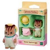 Sylvanian Families - Bebê Esquilos Noz - Epoch - Cores Sortidas