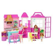 Playset - Barbie - Restaurante e Estate - Rosa - Mattel