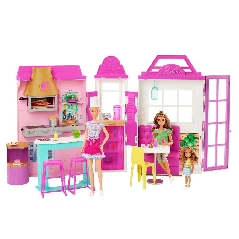 Barbie Dreamhouse Casa da Barbie com 70 Acessórios Elevador e Piscina para  Crianças a partir de 3 anos - Ri Happy
