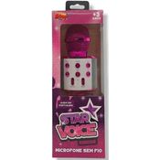 Microfone Infantil Karaoke Bluetooth STAR Voice