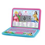 Laptop Infantil Princesas Bilingue 60 Atividades DM Toys