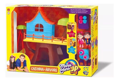 Casa da Árvore e Bonecos Maria Clara e JP Divertoys