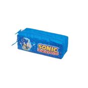 Estojo Escolar Infantil Sonic Squad Duplo Pacific