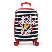 Mala de Viagem Bordo Disney Minnie Mouse Com Cadeado Tam P