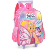 Mochila com Rodas - Barbie - Pink - Luxcel