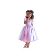 Fantasia Infantil Princesa Rapunzel Luxo - M (Veste - 8)