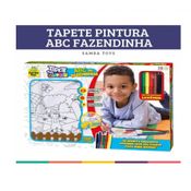 Tapete Pintura Abc Fazendinha - Samba Toys 0923