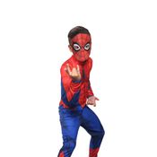 Fantasia - Disney - Marvel - Super Magia - Homem Aranha - Tamanho P - Novabrink