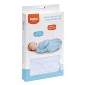 Saco de Dormir Baby Macio Azul Buba