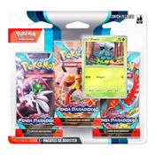 Cartas Pokémon Blister Triplo Fenda Paradoxal Pineco - Copag