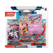 Cartas Pokémon Blister Triplo Fenda Paradoxal Sinistea Copag