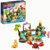 LEGO Sonic Ilha de Resgate Animal 388 Peças 7+ 76992