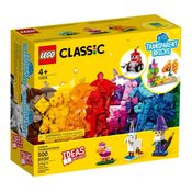 LEGO Classic Blocos Transparentes Criativos 4+ 500 Pçs 11013