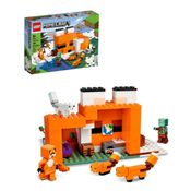 LEGO Minecraft Pousada da Raposa 193 Peças 8+ 21178